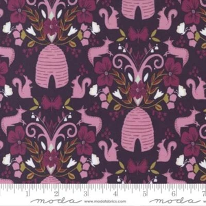 Telas Moda Prado Salvaje Flora y Fauna Damasco BT yarda x 43 en algodón - Imagen 1 de 1