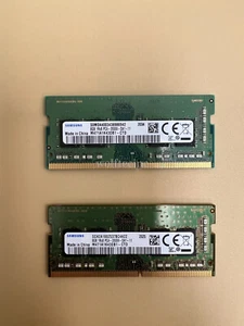 16GB (8GBX2) SAMSUNG M471A1K43DB1-CTD DDR4 2666 PC4-21300 1Rx8 SODIMM Laptop RAM - Afbeelding 1 van 2
