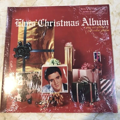 Elvis’ Christmas Album 50th Anniversary 1985 Mono LP With insert Shrink NM Vinyl - Image 1 of 4