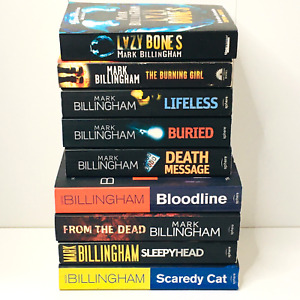 Mark Billingham 9 Book Bundle DI Tom Thorne Series Nos 1-9 Crime Thriller Novels
