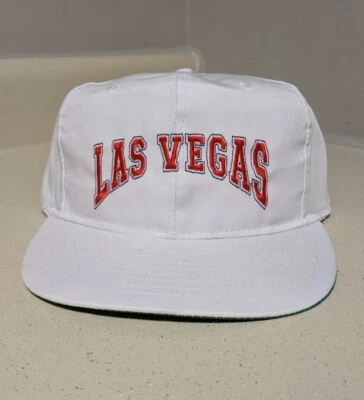 Boné vintage Las Vegas Arch Snapback sarja Royal Pacific Casino promocional década de 1990 - Imagem 1 de 4