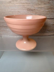 HAZEL ATLAS MODERTONE Platonite PASTEL Pink SHERBET CUP - Bild 1 von 5
