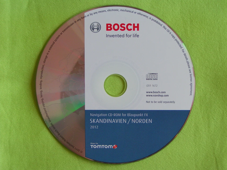 CD NAVIGATION FX SKANDINAVIEN 2012 V4 VW RNS 310 TOURAN CADDY EOS SKODA AMUNDSEN - Bild 1 von 1