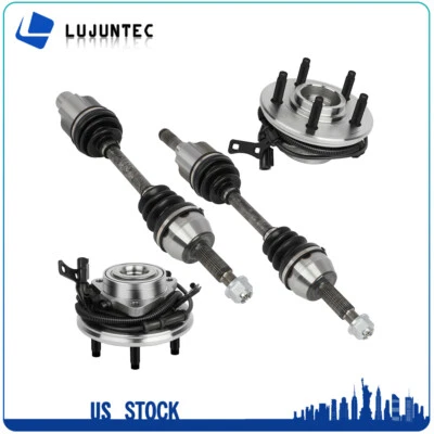 (4) Передний вал оси полного привода для Ford Explorer 2006-2009 2010 годов выпуска + подшипник ступицы колеса - Изображение 1 из 4