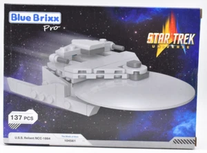 Blue Brixx Pro - Star Trek USS Reliant NCC 1864. 104561. 137 pc - NEW. BlueBrixx - Picture 1 of 3