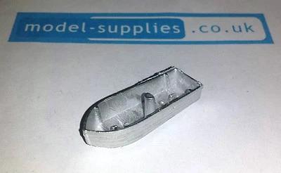 Corgi 802 Popeye Paddlewagon Reproduction Cast White Metal Boat - Image 1 of 2