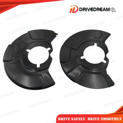 For 11-22 Jeep Grand Cherokee Dodge Durango Front Left & Right Brake Dust Shield Foto 1 de 4