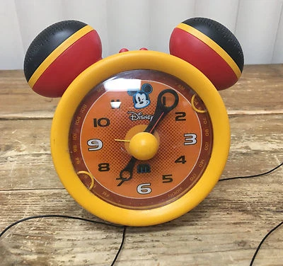 Memorex DCR 5500 Disney Classics AM FM rádio relógio com alarme vintage não testado - Imagem 1 de 4