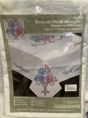 Mantel victoriano estampado Tobin 50x70 en punto de cruz algo de hilo dental Foto 1 de 4