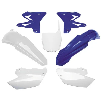 UFO Yamaha Restyle Kit - White/Blue (13-14 OEM) YAKIT312-999W Foto 1 de 3