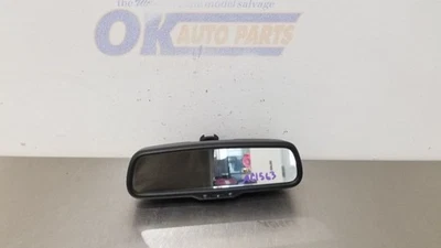 17 JEEP WRANGLER JK JKU AUTOMATIC DIMMING INTERIOR REAR VIEW MIRROR BLACK - Image 1 of 4