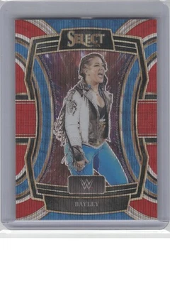 2024 Panini Select WWE #21 Bayley Phenomenon Red Wave Prizms #/149 B16R2C4 - Image 1 of 2