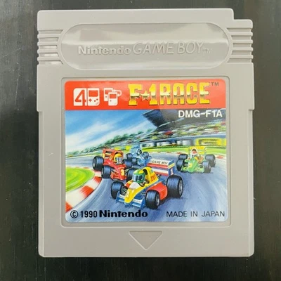 F1 Race Nintendo Game Boy 1990 DMG-F1A Car Racing Japanese Version Save OK - Image 1 of 4