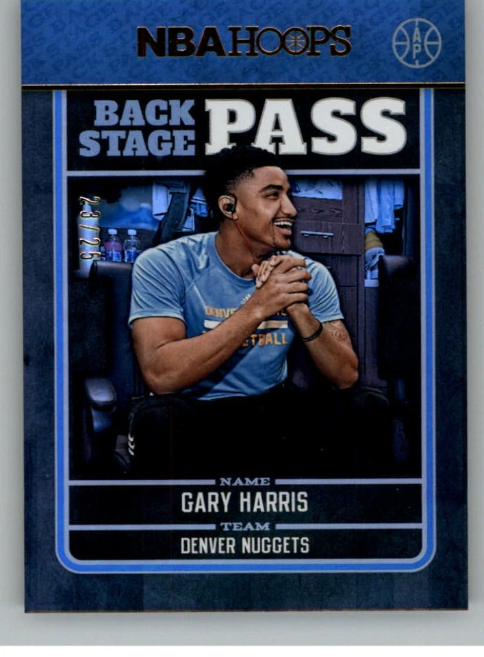 Tarjeta de baloncesto 2017-18 Panini Hoops Back Stage Pass prueba de artista a elegir de la lista Foto 1 de 1