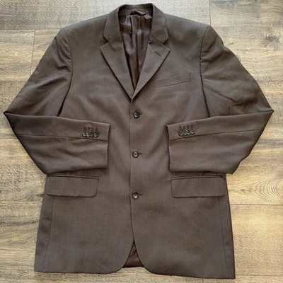 Banana Republic Mens Blazer 100% Wool Sports Coat Suit Jacket 42R Made In Egypt - Image 1 of 4