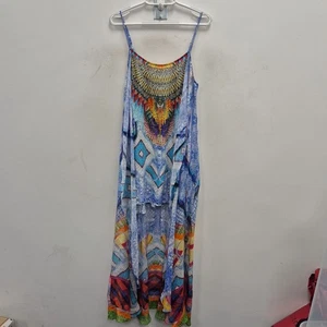 Camilla Franks Crossing Paths Embellished Mini Dress With Long Overlay Size 1 - Picture 1 of 9