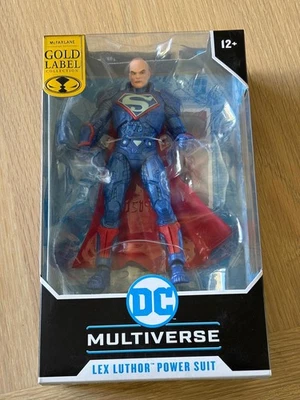 McFarlane Toys DC MULTIVERSE LEX LUTHOR POWER SUIT (With Cape) gold label - Image 1 of 4