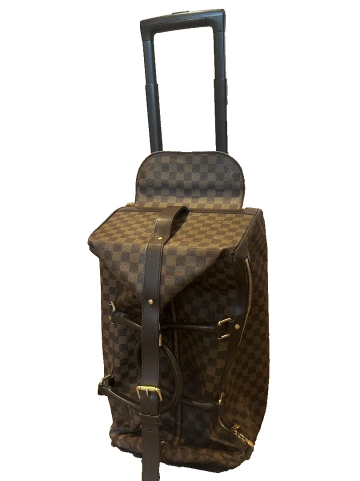 Authentic LOUIS VUITTON Eole 50 Damier Carry Bag  2way Boston Bag Brown - Image 1 of 4