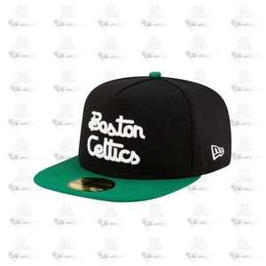New Era Boston Celtics Dashmark Mesh Black Green Gray 59Fifty 5950 Fitted Hat - Picture 1 of 8