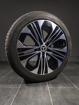 1 Komplettrad Winter 245 45 R19 Mercedes  E-Klasse W214 19" Alufelge - Bild 1 von 3