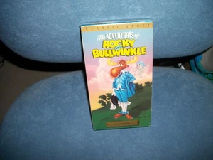 VHS Adventures of Rocky Bullwinkle - Volume Four Blue Moose New Sealed - Picture 1 of 10