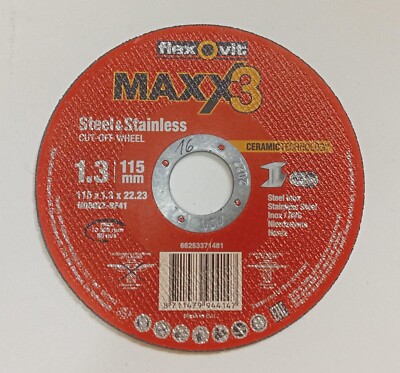 Disco Rinforzato Da Taglio Per Ferro Centro Depresso Serie Gold IMA - Foto 4