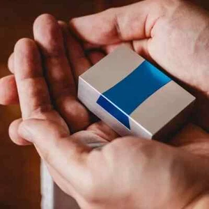 Puzzle concave en aluminium anodisé Dovetail par Wil Strijbos - Photo 1/3
