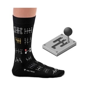 Heel Tread - Save The Manuals Socks - Picture 1 of 4