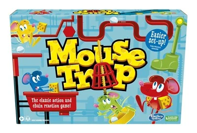 Mousetrap Board Game For Kids Ages 6 and Up Easier Set Up Family Board Game  - Image 1 of 3