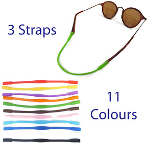 3 Glasses Straps For Kids, Sports Band Cord Holder For Glasses and Eyewear