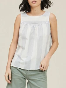 FatFace Esther Cami Top - size 12 - Natural/Ivory - BNWT - RRP £35 - Picture 1 of 5