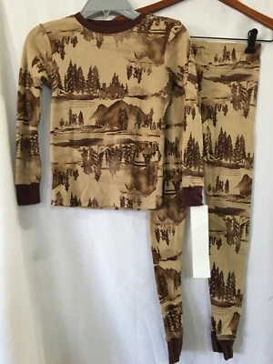 New Carter's Boys Tree Pajama set Snug Fit Long Sleeve Pants Many Sizes - Image 1 of 4