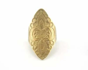 Anello Regolabile Sole Luna 36mm Ottone Grezzo (18mm 8US Misura Interna - Regolabile) 2040 - Foto 1 di 3