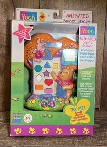 Pooh Electronic Learning Animated Smart Sticks- Teaches Colors & Shapes w/Sounds - Picture 1 of 8