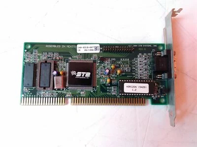 Genuine STB Systems 1X0-0318-007 VGA ISA Video Card  - Image 1 of 4