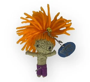 Watchover Voodoo Doll Keychain Cool Kid Orange Hair - Picture 1 of 3