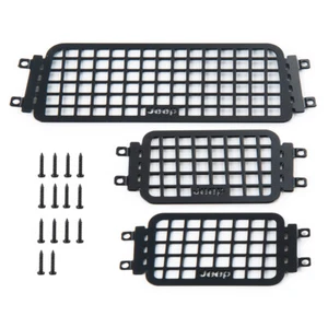 Metal Car Side Rear Window Mesh Net for Axial SCX24 Wrangler 1/24 RC Crawler Car - Picture 1 of 7