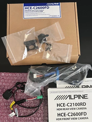 Alpine HCE-C2600FD Multi-View Front HDR Car Camera System 1/4" CMOS **NEW** - Image 1 of 2
