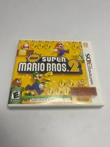New Super Mario Bros. 2 (Nintendo 3DS, 2012) Authentic No Manual - Picture 1 of 3