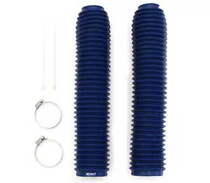 Honda Fork Boots Gaiters - CR125 CR250 XR250 XR400 CR500 XR600R XR650L - Blue - Picture 1 of 1