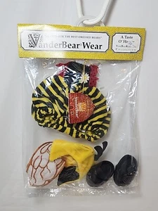 MUFFY VANDERBEAR WEAR A Taste O' Honey Bee Keeping Collection NABCO 1993 NIP - Picture 1 of 8