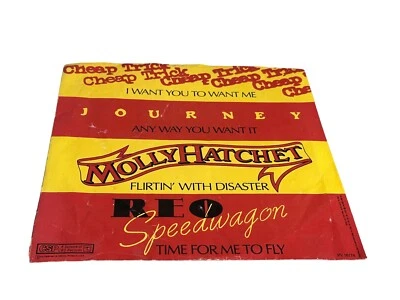 Rare Nestle Promo Rock Mini Album 7" w/PS JOURNEY REO Molly Hatchet Cheap Trick - Image 1 of 4