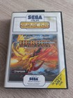 Sega Master System Heroes Of The Lance Pal emballage d'origine module instructions Retro Cib