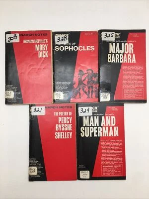 Lot of 5 Monarch Notes - Image 1 of 4