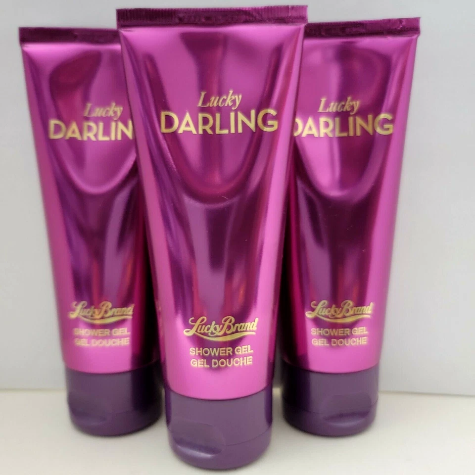 Paquete de 3 gel de ducha LUCKY DARLING 3,4 fl oz de Lucky Brand (consulta imágenes, u/b) Foto 1 de 3