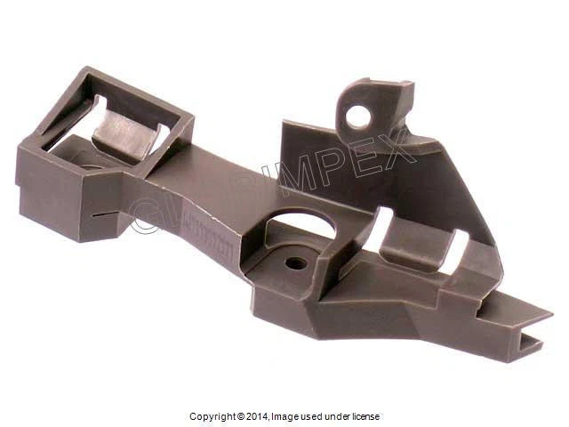 Guía de cubierta de parachoques delantera izquierda BMW E46 (2001-2006) (lado del conductor) GENUINA Foto 1 de 1