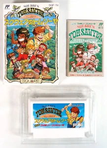 SQUARE'S TOM SAWYER Nintendo Famicom FC NES Jap Japan (1) - Imagen 1 de 4