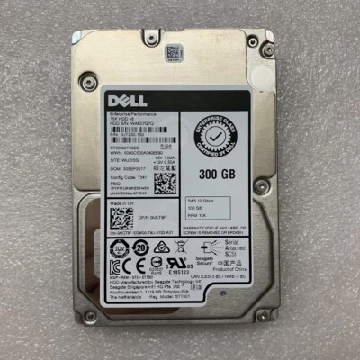 Dell NCT9F Seagate ST300MP0026 300GB 2.5in SFF 12Gbps 15K RPM Enterprise SAS - Image 1 of 4