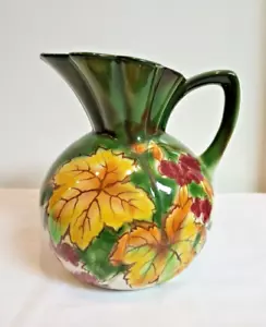 Vintage & Rare Art Deco Falcon Ware Rosslyn Hand Painted Decorative Jug - Picture 1 of 12