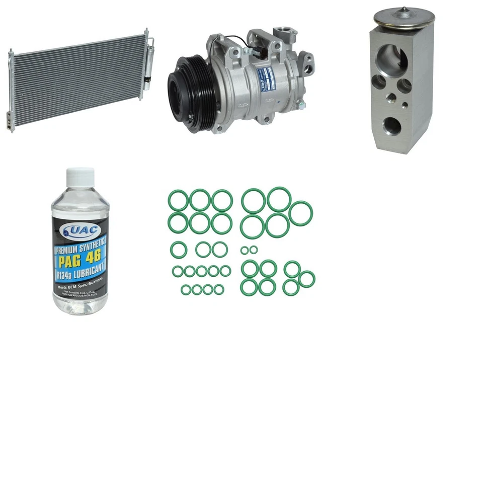 Комплект компрессора кондиционера UAC для 2002-2006 Nissan Altima 2,5 л L4 - Изображение 1 из 1